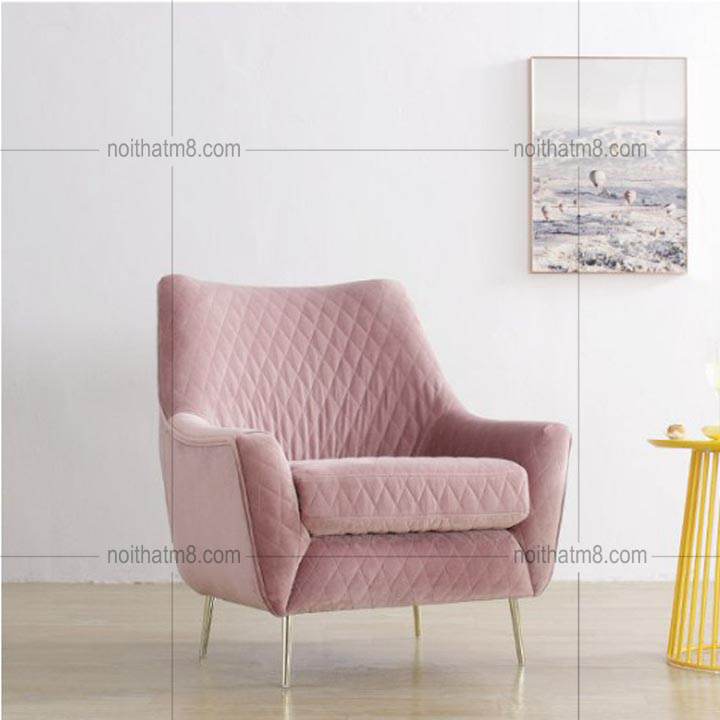 Ghế thư giãn nhập khẩu bọc vải nhung sang trọng M8-3880 thumbnail 3