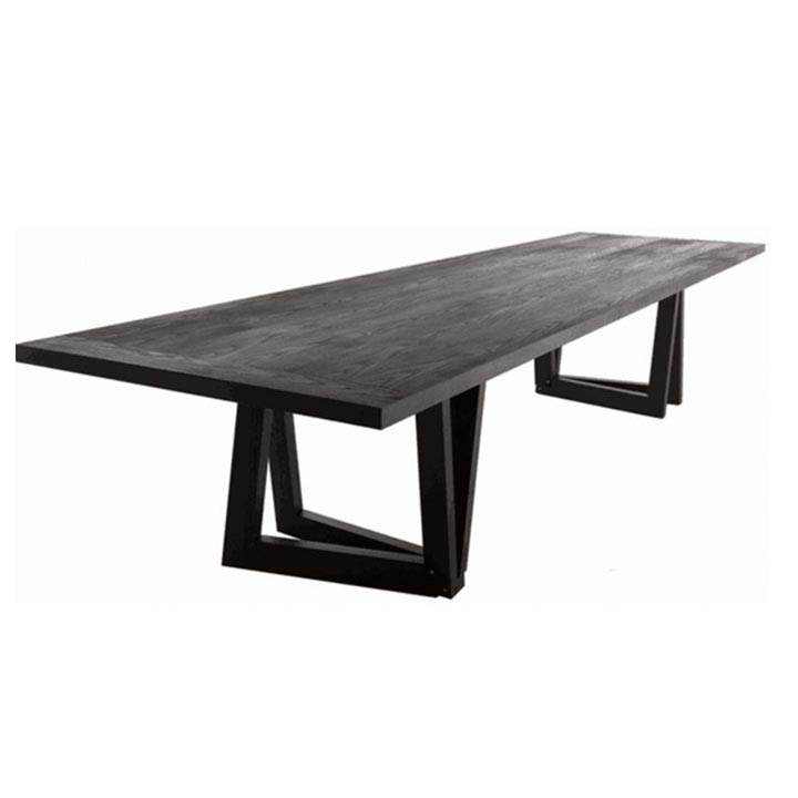 Bàn ăn gỗ tự nhiên kiểu dáng nhã nhặn, lịch sự M8-4084 thumbnail 4