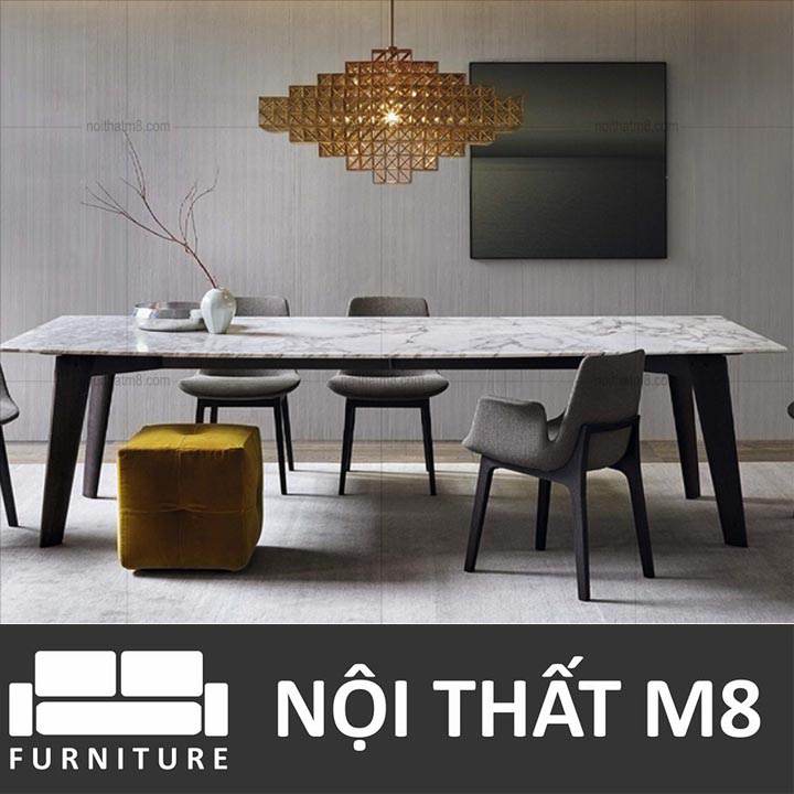 Bàn ăn mặt đá hiện đại và tiện dụng M8-4086 thumbnail 3