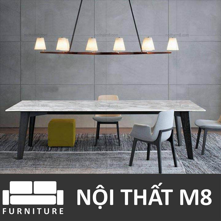 Bàn ăn mặt đá hiện đại và tiện dụng M8-4086 thumbnail 4