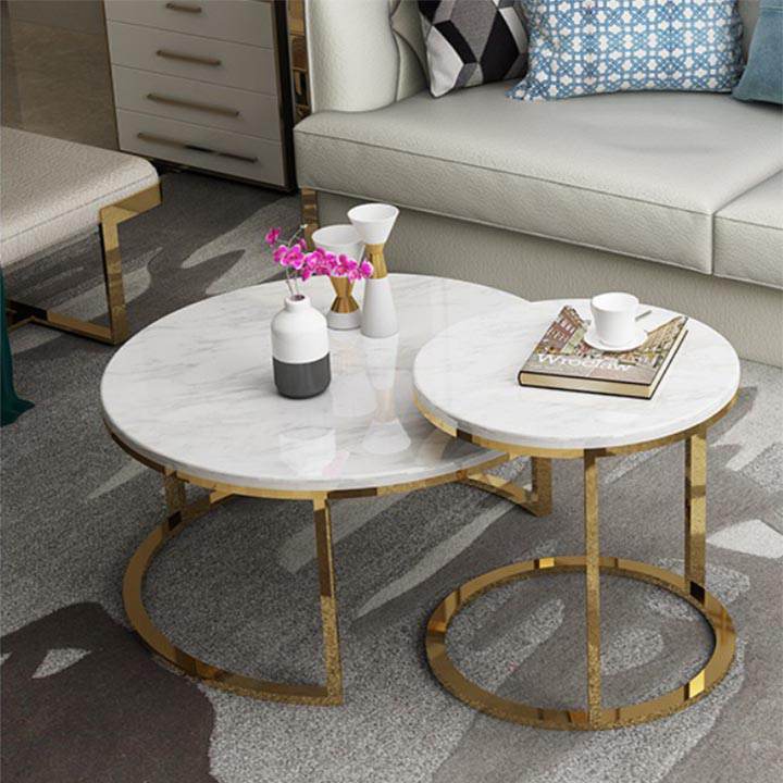 Mẫu bàn trà sofa đẹp đến nao lòng M8-4323
