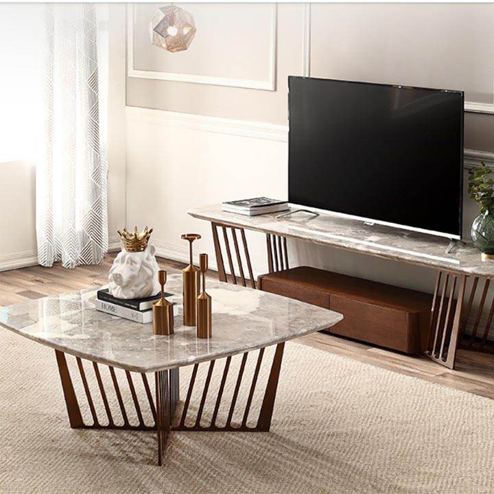 Bàn trà sofa hiện đại kiểu dáng thời thượng M8-4327
