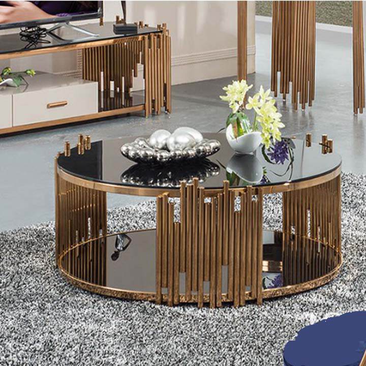 Bàn kính phòng khách đẹp mỹ mãn M8-4335 thumbnail 2