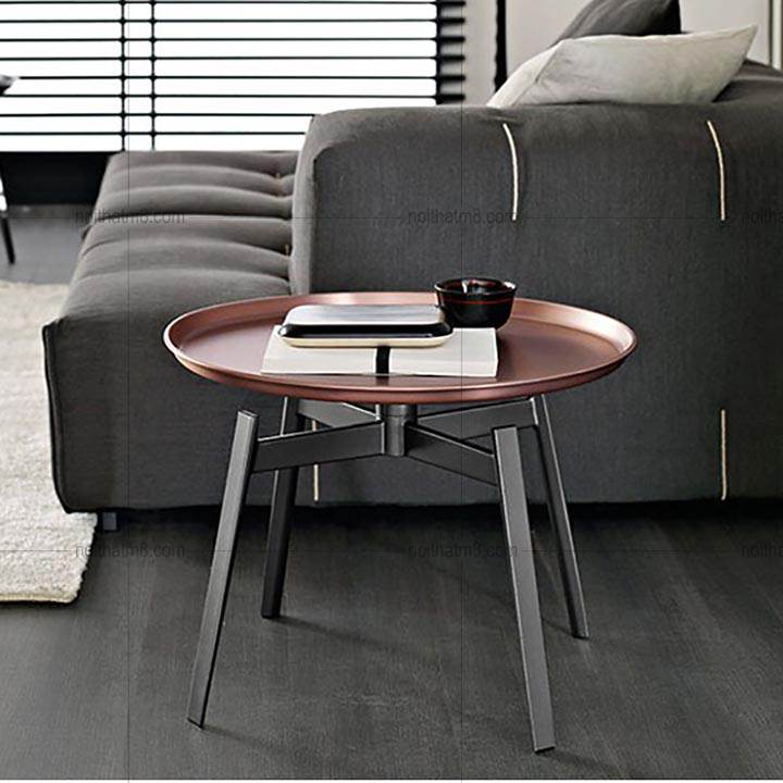 Bàn tab kim loại với chân bàn bằng sắt phun sơn tĩnh điện và mặt bàn bằng inox 304 M8-9039 thumbnail 2