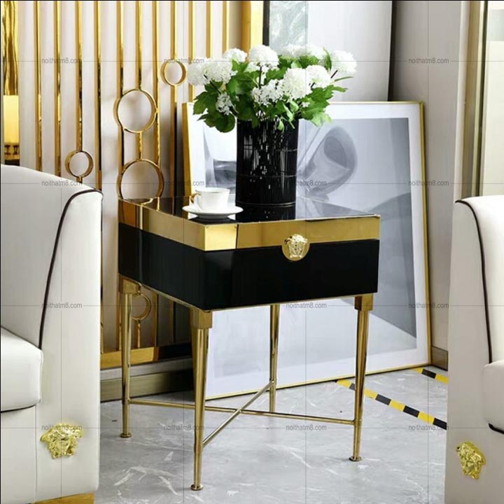 Mẫu bàn trang trí mạ PVD đẹp hút hồn M8-9076