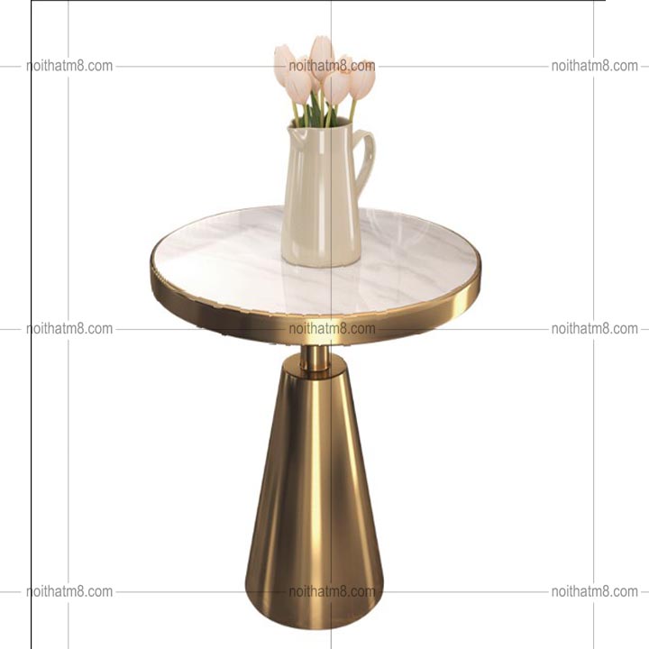 Mẫu bàn trà mạ vàng nhập khẩu dành cho không gian sang trọng M8-9082 thumbnail 4