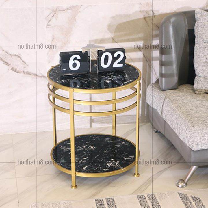 Bàn trà đa năng dáng tròn trẻ trung và hiện đại M8-9096
