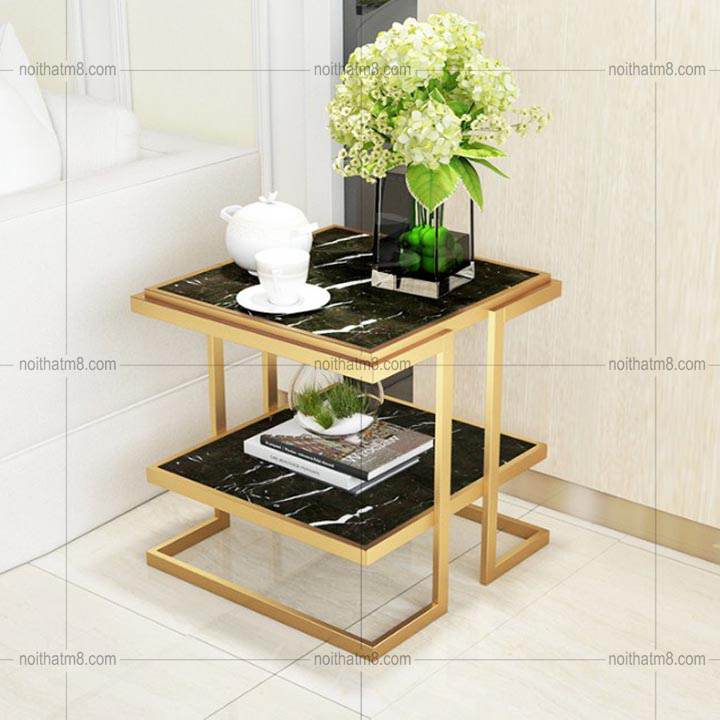Bàn sofa hiện đại dáng vuông nhỏ gọn đa chức năng M8-9097