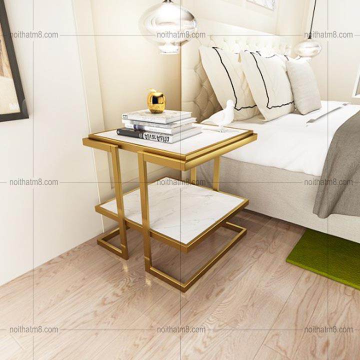 Bàn sofa hiện đại dáng vuông nhỏ gọn đa chức năng M8-9097 thumbnail 3