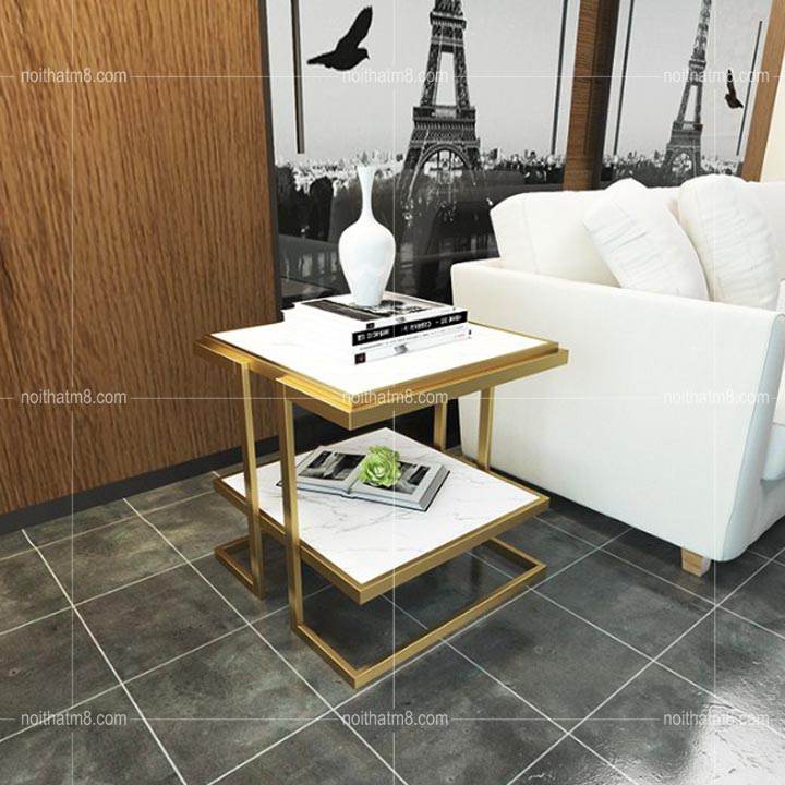 Bàn sofa hiện đại dáng vuông nhỏ gọn đa chức năng M8-9097 thumbnail 4