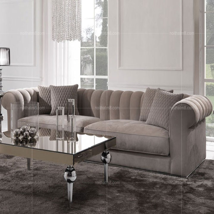 Ghế sofa vải nỉ cao cấp đệm mousse êm ái M8-3506 thumbnail 2