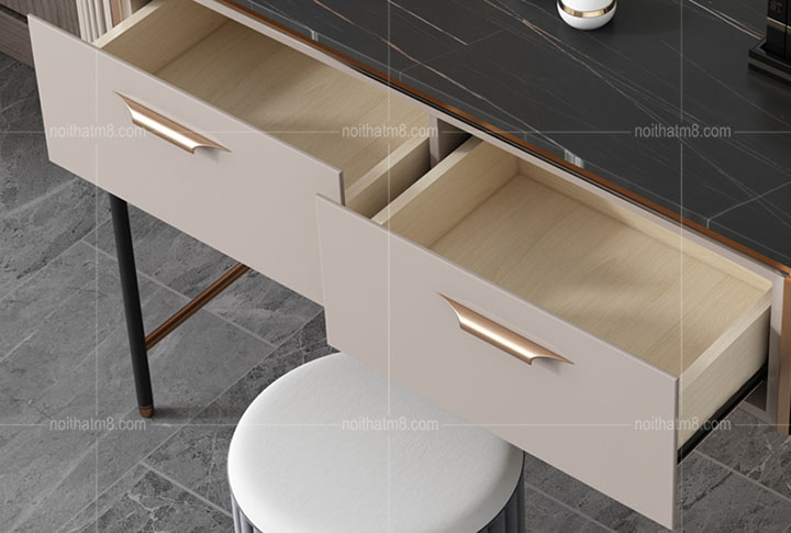 Bàn trang điểm đá kết hợp chân sắt sơn tĩnh điện hiện đại M8-4739 thumbnail 5
