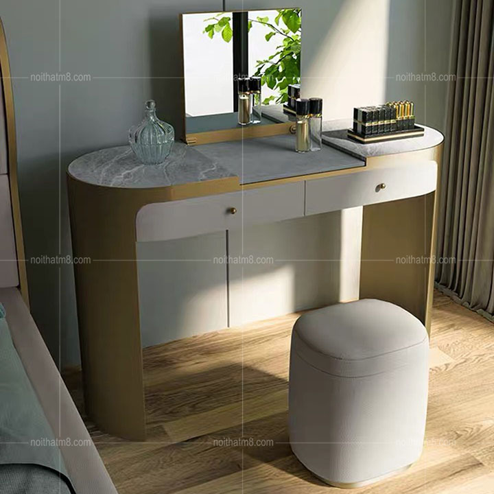Bàn trang điểm mạ titan phong cách Bắc Âu hiện đại M8-4747 thumbnail 2