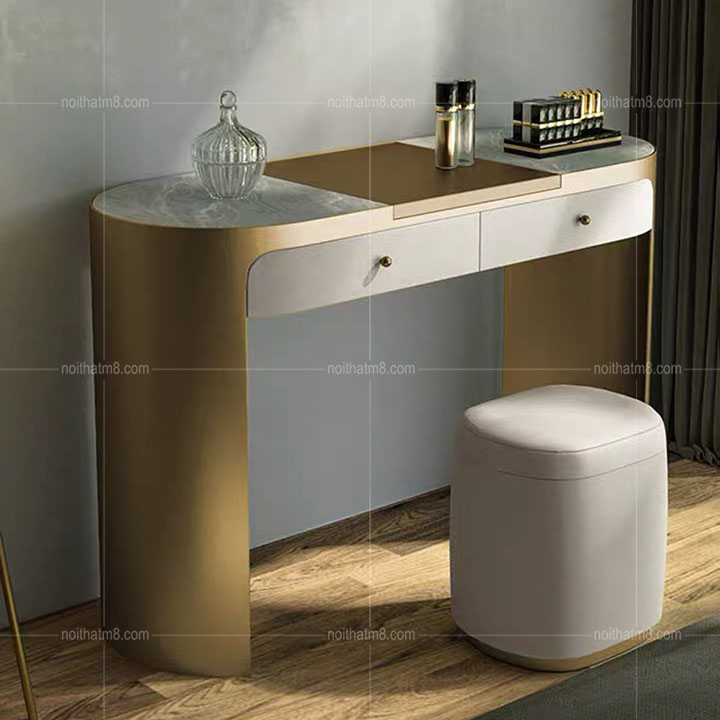Bàn trang điểm mạ titan phong cách Bắc Âu hiện đại M8-4747 thumbnail 3