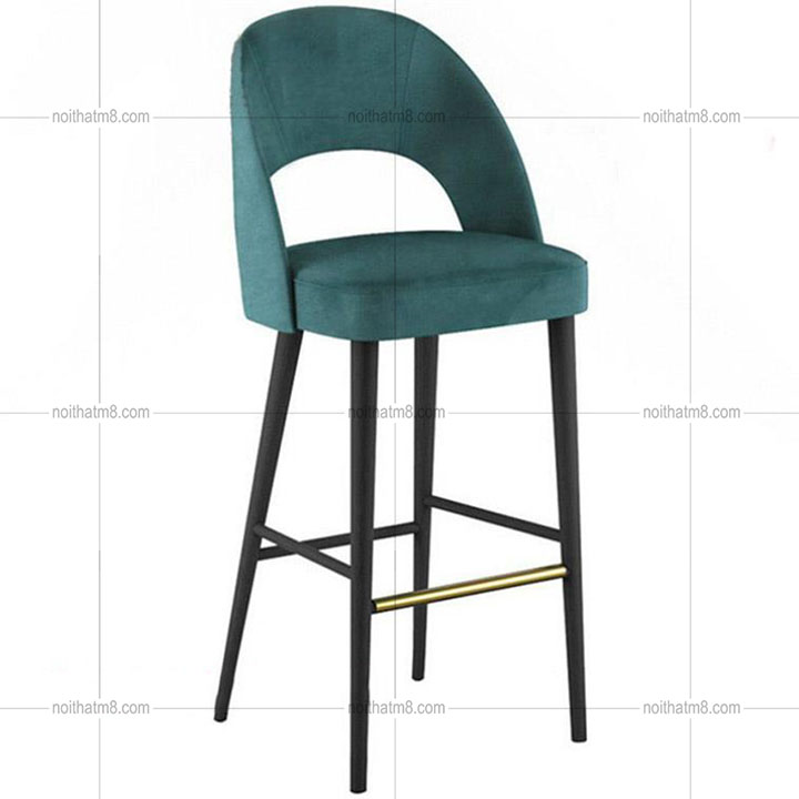 Ghế bar bọc da chân sắt hiện đại M8-4808 thumbnail 2