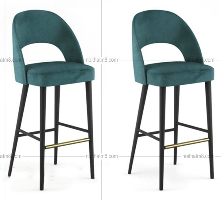 Ghế bar bọc da chân sắt hiện đại M8-4808 thumbnail 3