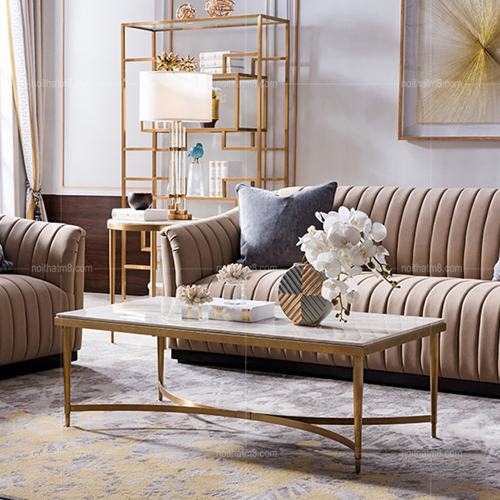 Sofa da đẹp phong cách Bắc Âu cao cấp M8-3634 thumbnail 4