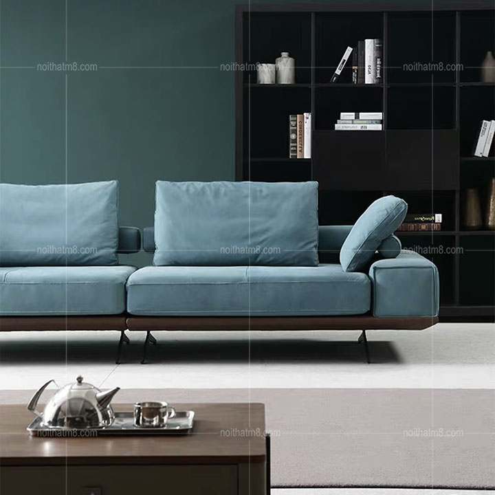 Mẫu sofa đẹp khung sắt sơn tĩnh điện phong cách Bắc Âu M8-3508 thumbnail 4