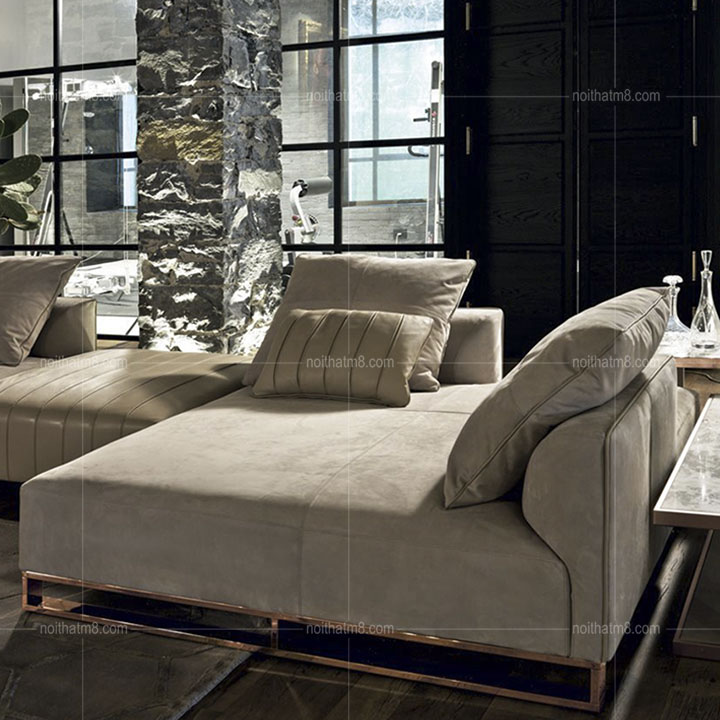 Sofa da phòng khách hiện đại phong cách Ý M8-3542 thumbnail 5