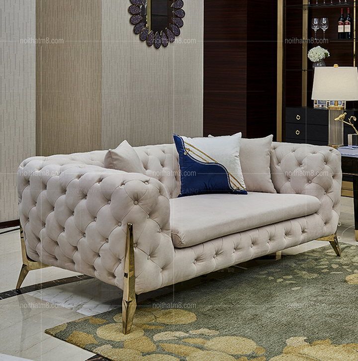 Sofa da phong cách Bắc Âu hiện đại M8-3517 thumbnail 3