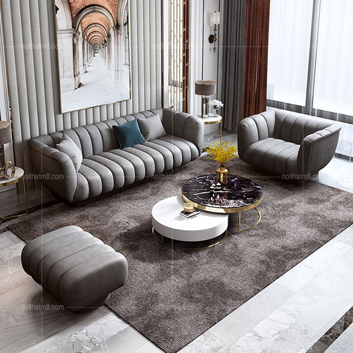 Mẫu sofa da phòng khách thiết kế đẳng cấp M8-3631 thumbnail 3