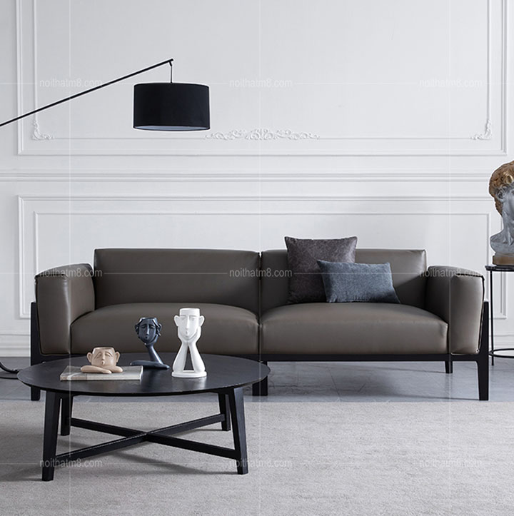 Mẫu sofa da đẹp mang phong cách hiện đại M8-3633 thumbnail 3