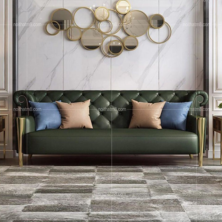Mẫu sofa da phòng khách đẳng cấp với thiết kế hiện đại M8-3638 thumbnail 3