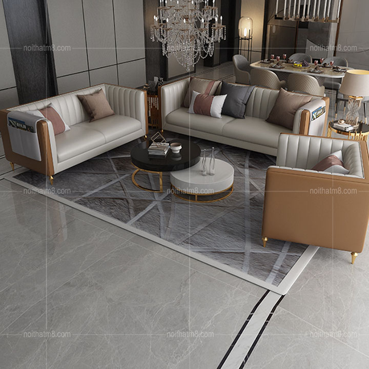 Sofa da cao cấp xu hướng mới nhất 2020 M8-3625 thumbnail 3