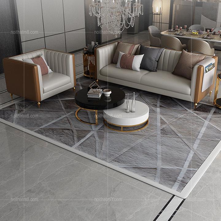 Sofa da cao cấp xu hướng mới nhất 2020 M8-3625 thumbnail 2