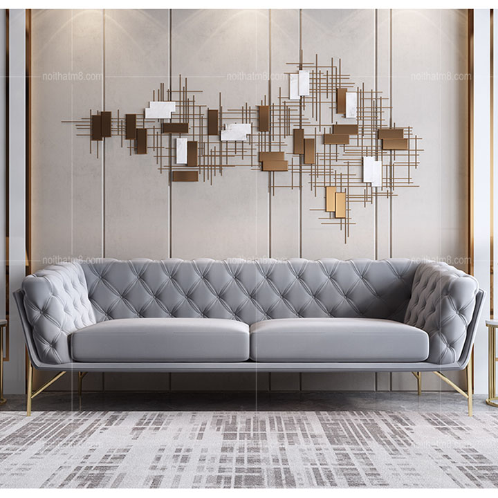 Sofa da phòng khách kiểu dáng văng hiện đại M8-3629 thumbnail 3