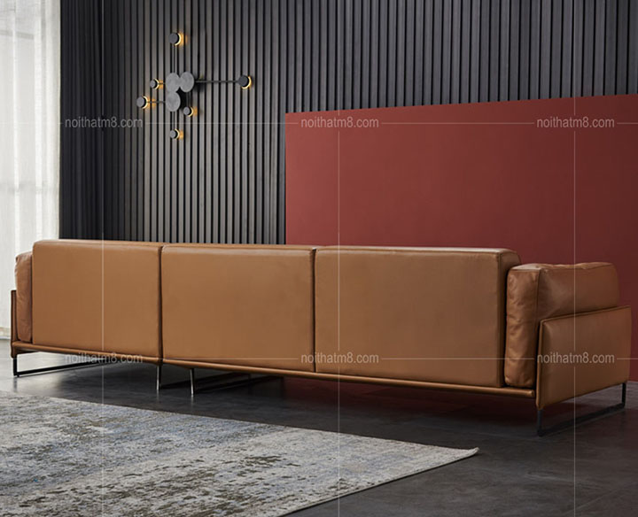 Mẫu sofa da đẹp phong cách hiện đại M8-3611 thumbnail 3