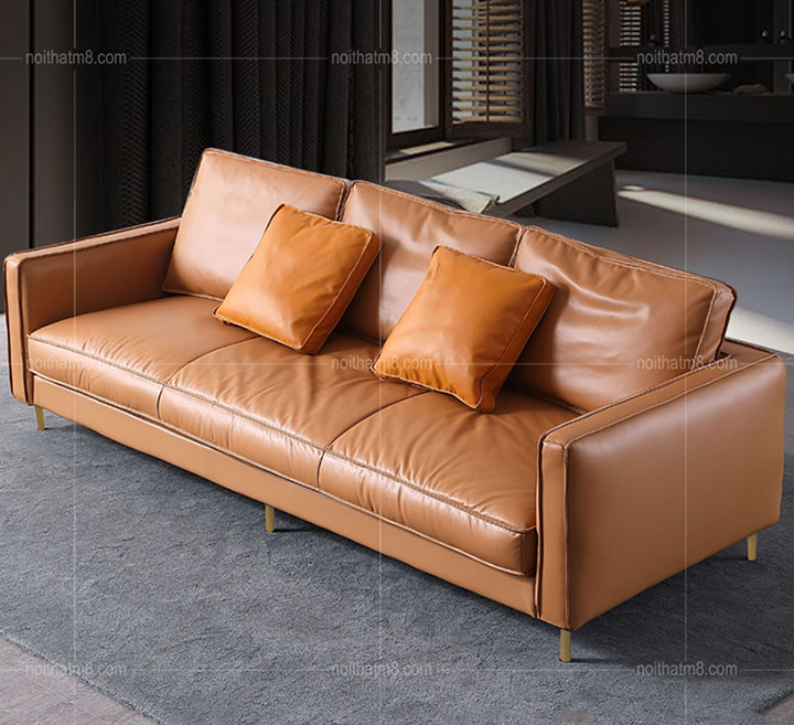 Sofa da phòng khách cao cấp kiểu dáng hiện đại M8-3599 thumbnail 2