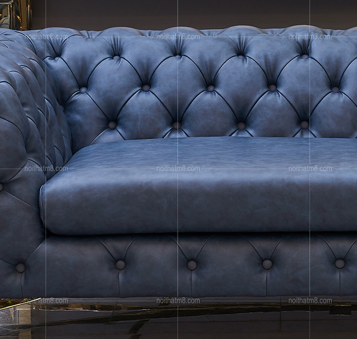 Sofa văng hiện đại bọc da phong cách Bắc Âu M8-3511 thumbnail 4