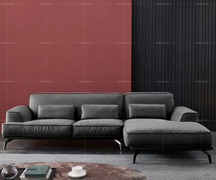 Mẫu sofa da góc chữ L cao cấp, hiện đại M8-3640 thumbnail 3