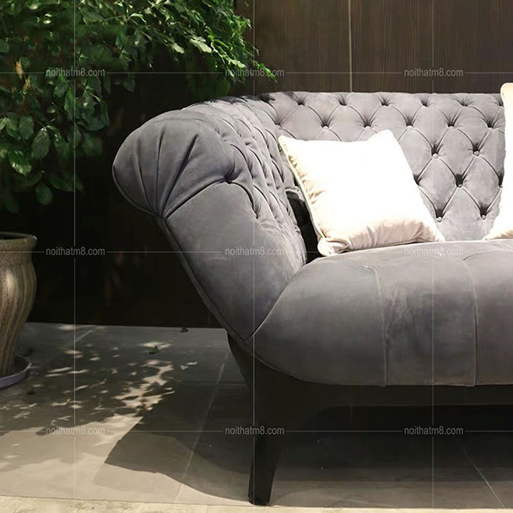 Mẫu ghế sofa nỉ nhung phòng khách ấn tượng M8-3541 thumbnail 5