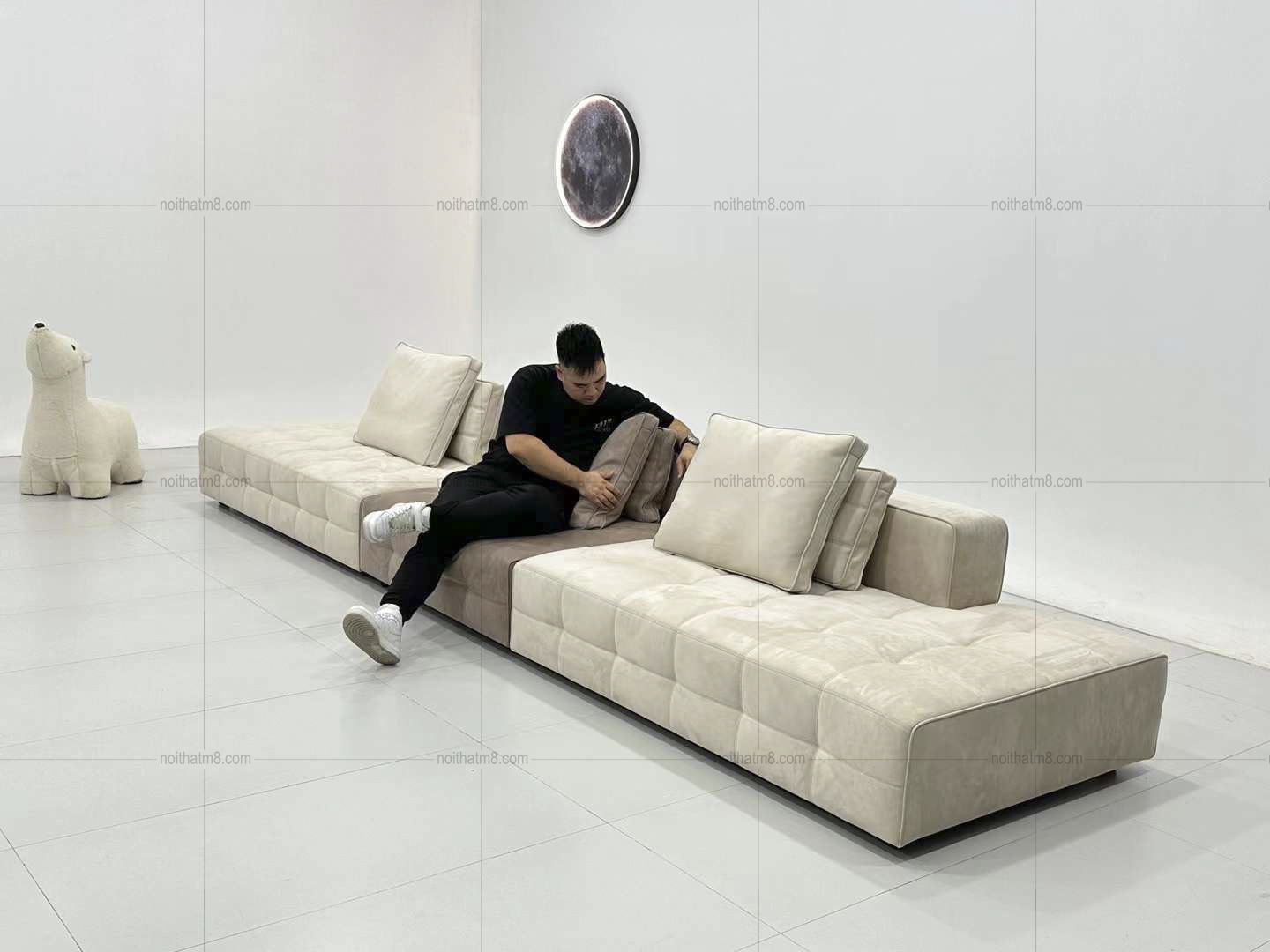 Mẫu sofa phong cách Ý may đo tại nước ngoài M8-3593 thumbnail 2