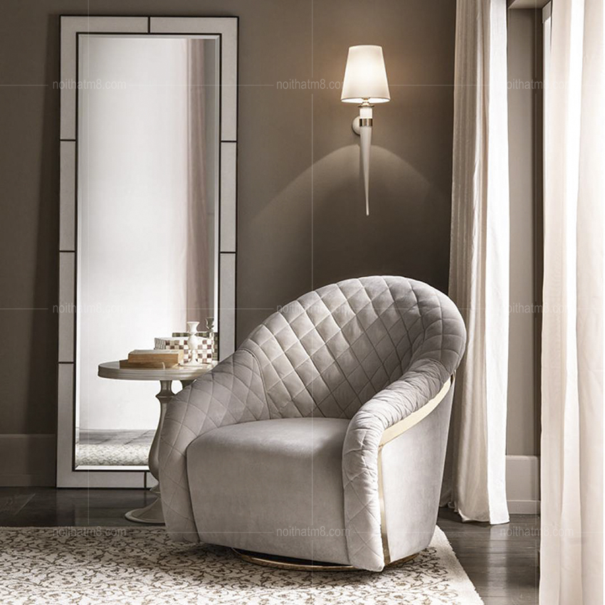 Ghế thư giãn phong cách Italia sang trọng M8-3849