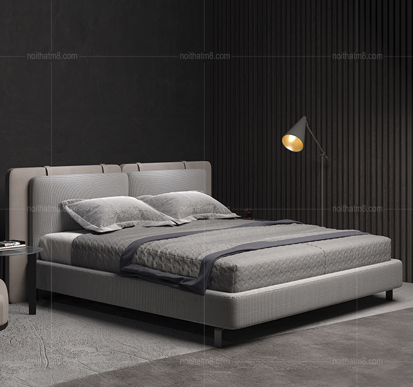 Giường ngủ bọc da phong cách hiện đại tối giản M8-6053 thumbnail 2
