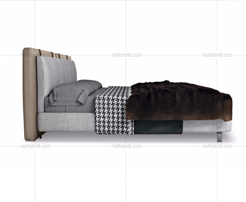 Giường ngủ bọc da phong cách hiện đại tối giản M8-6053 thumbnail 3
