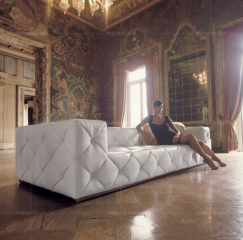 Sofa văng phong cách Ý đẳng cấp, sang trọng M8-3569 thumbnail 3