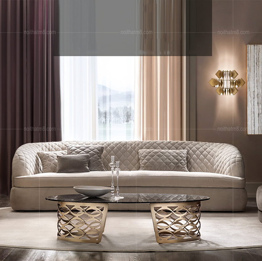 Ghế sofa phòng khách phong cách Italia đẳng cấp M8-3594 thumbnail 2