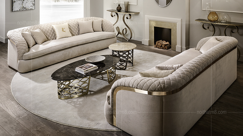 Ghế sofa phòng khách phong cách Italia đẳng cấp M8-3594 thumbnail 3