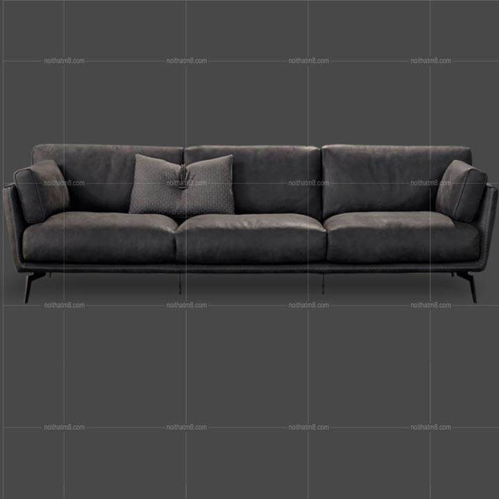 Ghế sofa da thật phong cách Scandinavian M8-3530 thumbnail 3
