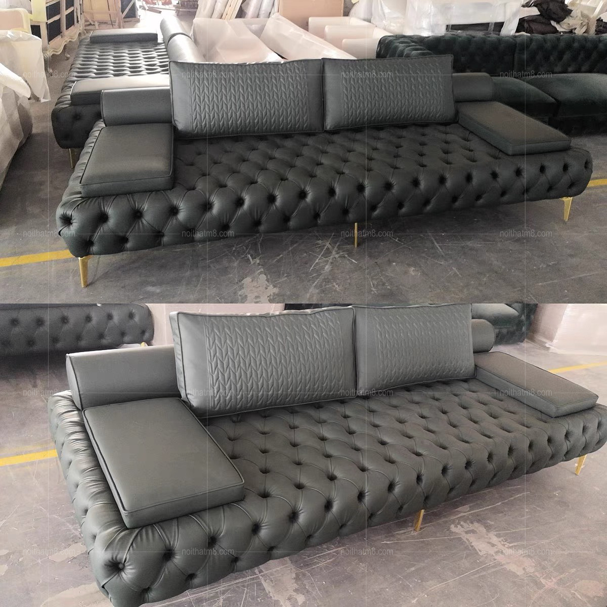 Ghế sofa da phòng khách hiện đại, cao cấp M8-3575 thumbnail 3