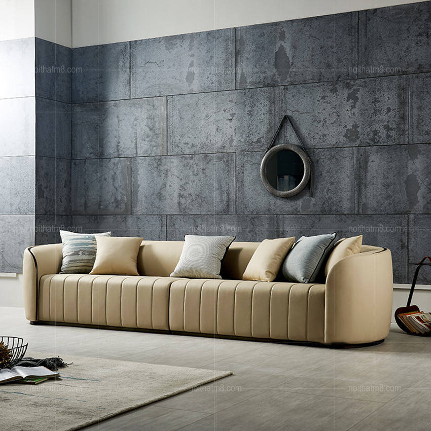 Mẫu sofa da cao cấp phong cách hiện đại M8-3576 thumbnail 2