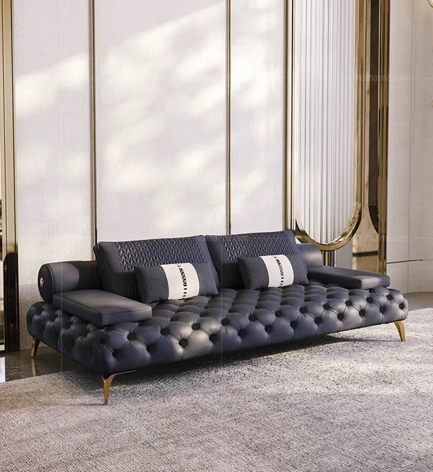 Ghế sofa da phòng khách hiện đại, cao cấp M8-3575 thumbnail 2