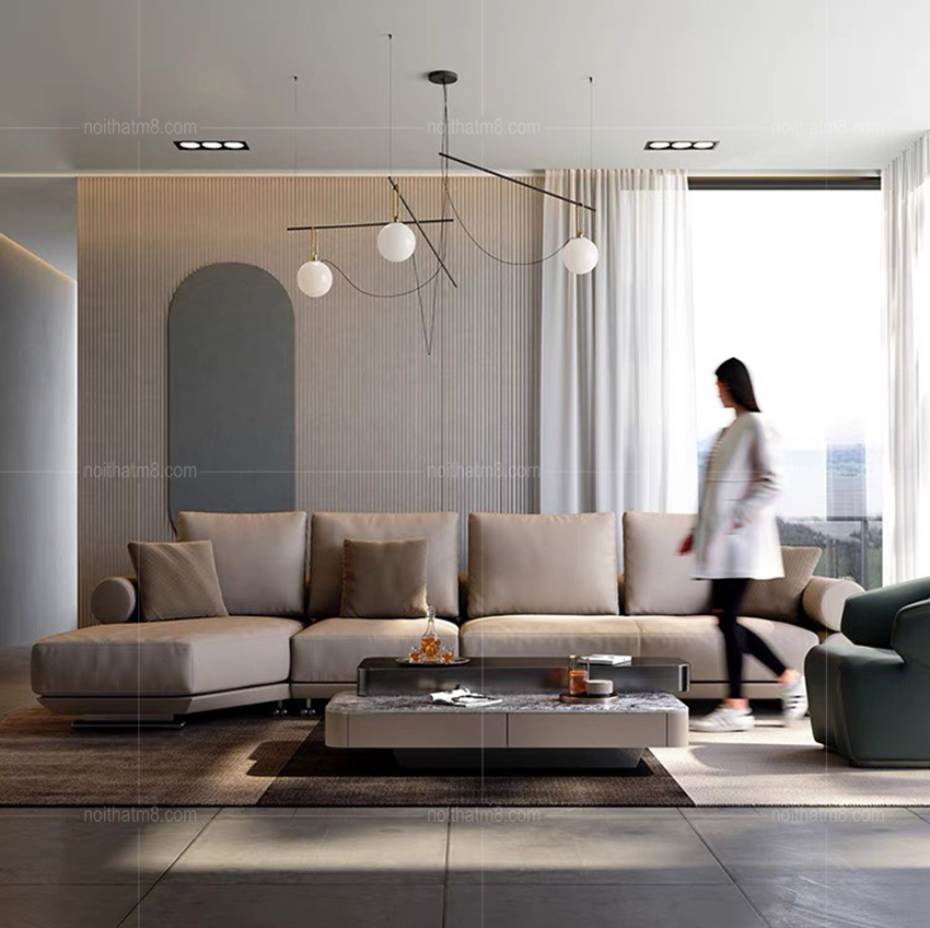 Mẫu sofa cao cấp kiểu dáng đẹp lịch lãm M8-3584 thumbnail 4