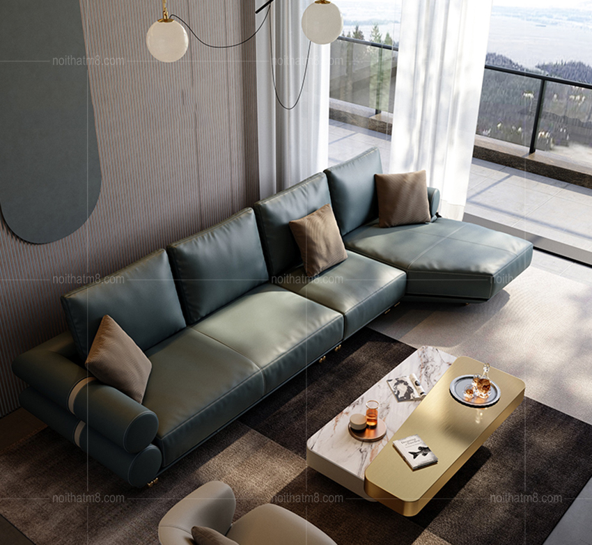 Mẫu sofa cao cấp kiểu dáng đẹp lịch lãm M8-3584 thumbnail 5