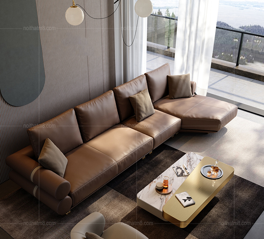 Mẫu sofa cao cấp kiểu dáng đẹp lịch lãm M8-3584 thumbnail 3