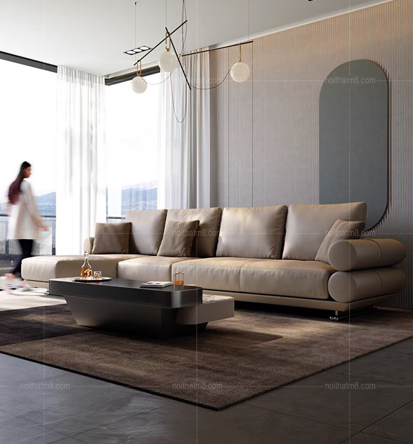 Mẫu sofa cao cấp kiểu dáng đẹp lịch lãm M8-3584 thumbnail 2